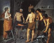 Diego Velazquez The Forge of Vulcan painting